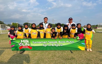 Tim Mupraja Raih Prestasi Membanggakan Pada Debut Pertamanya di Turnamen Sepak Bola Wanita Milk Life Soccer Challenge Seri 1 Jogja