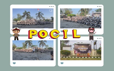 SD Muhammadiyah Prambanan Lantik Polisi Cilik, Bentuk Karakter Siswa