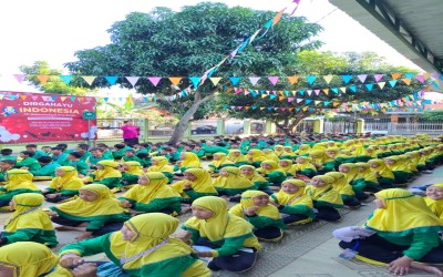 Lomba Semarak HUT RI ke-80 di SD Muhammadiyah Prambanan
