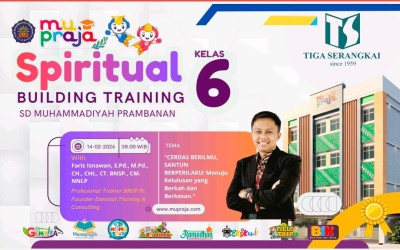 SD Muhammadiyah Prambanan Gelar Spiritual Building Training