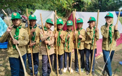 Kemah Siswa-Siswi Kelas 5 SD Muhammadiyah Prambanan: Petualangan Seru di Bumi Perkemahan Wonokemuning